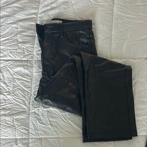 Abercrombie & Fitch Black Straight Leg Pants